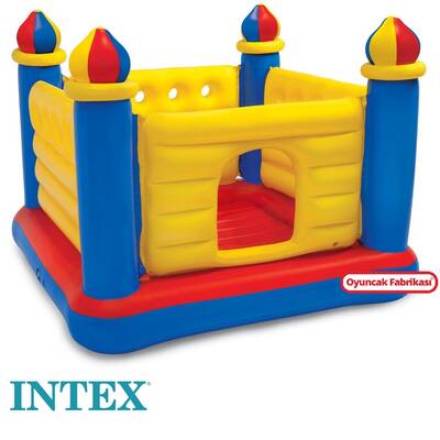 Intex 48259 Şişme Zıplama Oyun Havuzu Jump-O-Lene Kale Fedaisi Oyun Kalesi - 2