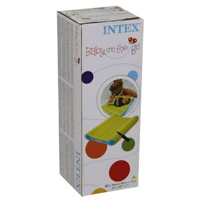 intex 48422 İntex Bebek Alt Değişim Yatağı +Pompa Hediyeli - 5