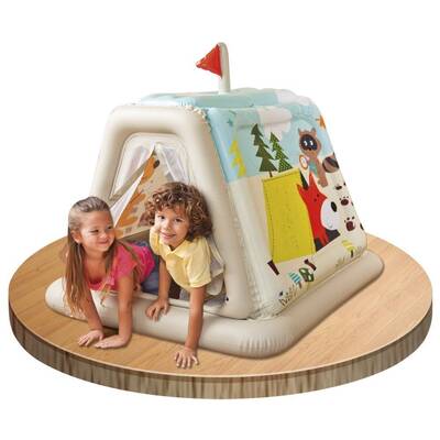 İntex 48634 Hayvan Desenlı Şişme Oyun Çadırı 127x112x116cm - 2