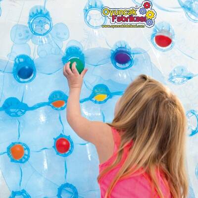intex 48670 Frozen Şişme Oyun Evi 185x157x107 Top Hediyeli - 6