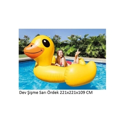 İntex 56286 Şişme Sarı Ördek Binici Ada - 3