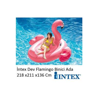 İntex 56288 Büyük Şişme Flamingo Binici - 2