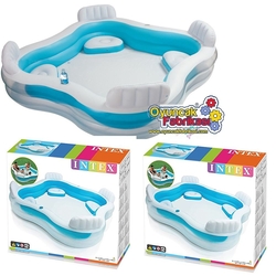 İntex 56475 Büyük Boy Koltuklu Aile Havuzu 229x229 Cm - 3
