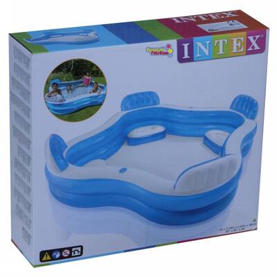 İntex 56475 Büyük Boy Koltuklu Aile Havuzu 229x229 Cm - 5