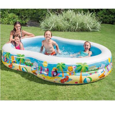 İntex 56490 Cennet Büyük Şişme Havuz 262x160x46 cm - 2