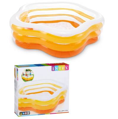 İntex 56495 4 Renk Yumuşak Taban 5 Gen Havuz - 1