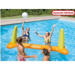 İntex 56508 Şişme Havuz Voleybol Seti Havuz için Voleybol Oyun Seti 239x64x91 Cm - 