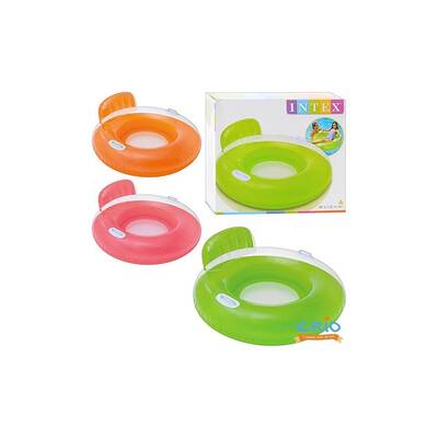 İntex 56512 Sırtlıklı Renkli Tutmaclı Simit 102 Cm - 2