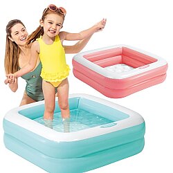 İntex 57100 Mini Kare Havuz 85x85x23 cm (Şişme tabanlı) - İntex