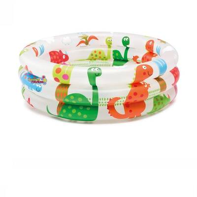 intex 57106 Dinozor Desenli 3 Boğumlu Şişme Havuz 61X22 Cm - 2
