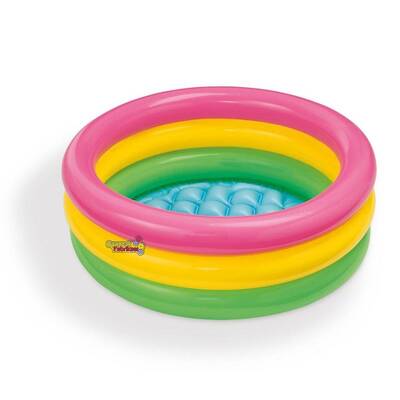 İntex 57107 İntex Mini Bebek Havuzu Altı Yumuşak Tabanlı 61x22Cm - 4