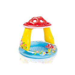 İntex 57114 İntex Mantar Gölgelikli Bebe Havuzu 102x89Cm - 3