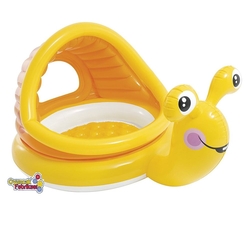 Intex 57124 Gölgelikli Salyangoz Şişme Havuz 145x102x74 cm - 3