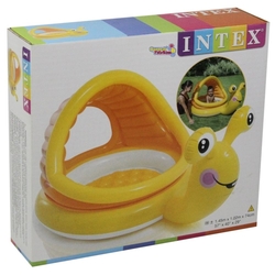 Intex 57124 Gölgelikli Salyangoz Şişme Havuz 145x102x74 cm - 4