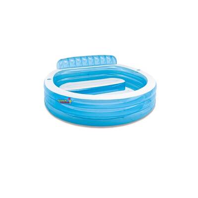 Intex 57190 Koltuklu Aile Şişme Havuzu Mavi 224x216x76 Cm - 6