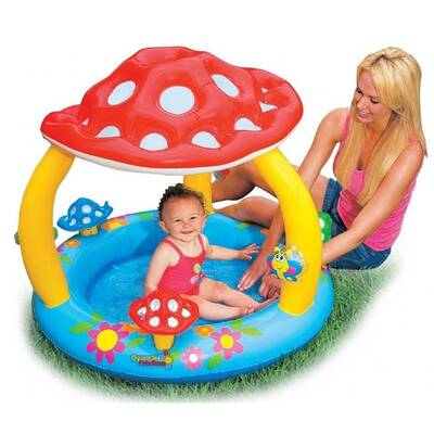 İntex 57407 Mantar Bebek Havuzu - 1