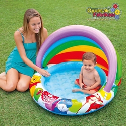 intex 57424 Gölgelikli Winnie The Pooh Havuz - 1