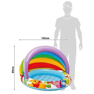 intex 57424 Gölgelikli Winnie The Pooh Havuz - 4
