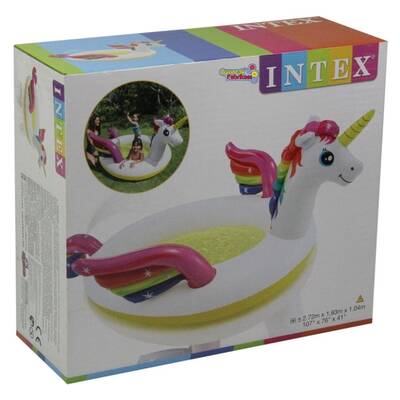 Intex 57441 Şişme Çocuk Havuzu Tek Boynozlu At 272x192x104 Cm - 4