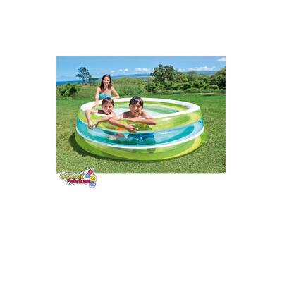 Intex 57489 İntex Şişme Havuz 3 Boğumlu Şeffaf 203x51 Cm - 2