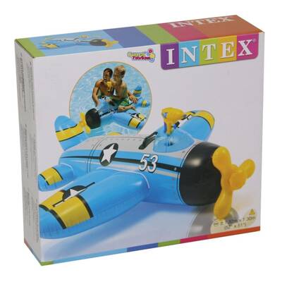 İntex 57537 İntex Su Atan Uçak Binici 132x130 cm - 6