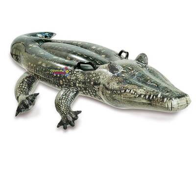 İntex 57551 Şişme Gerçekci Timsah Binici 170x86 Cm - 2