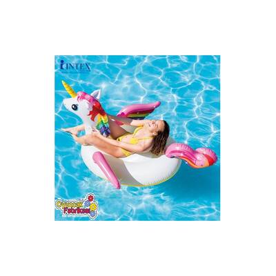 intex 57561 Şişme Tek Boynozlu At Tutmaçlı Ada Binici 201x140x97 Cm - 4