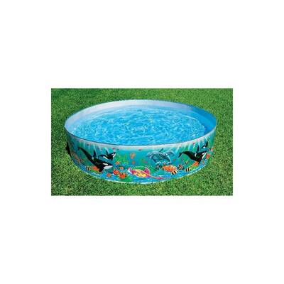 İntex 58461 İntex Okyanus Hayvanları Set Duvarlı Havuz 183x38x37 Cm - 3