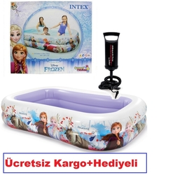 Intex 58469 Disney Frozen Büyük Şişme Havuz 262x175x56 Cm - 1