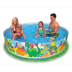 İntex 58472 İntex Orman Desenli Set Aile Havuzu 244x46 Cm - 1
