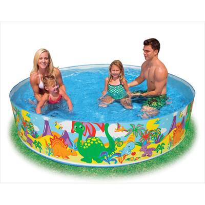 İntex 58472 İntex Orman Desenli Set Aile Havuzu 244x46 Cm - 1