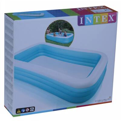 İntex 58484 Dikdörtgen Parti Aile Şişme Havuz 305x183x56 cm - 3