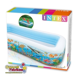 İntex 58485 Balık Desenli Şeffaf Aile Havuzu - 4