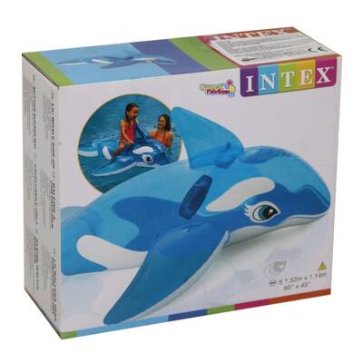 İntex 58523 Şeffaf Balina Binici 163x76 Cm - 3