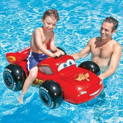 İntex 58576 İntex Cars Binici 107x71 cm - 1