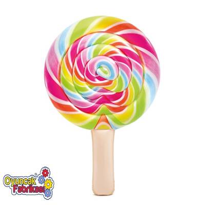 intex 58753 Şişme Lolipop Şeker Deniz Yatağı-Ada 208x135Cm - 3