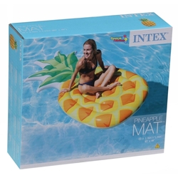 İntex 58761 Ananas Desenli Şişme Deniz Havuz Yatağı Ada 216x124 Cm - 4