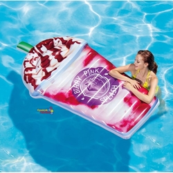 intex 58777 Berry Pınk Şişme Karışık Meyveli İçecek Deniz Havuz Yatağı 198x107 Cm - 2
