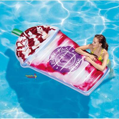 intex 58777 Berry Pınk Şişme Karışık Meyveli İçecek Deniz Havuz Yatağı 198x107 Cm - 2