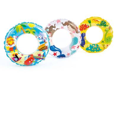 İntex 59242 Şeffaf Baskılı Simit 61 Cm - 6