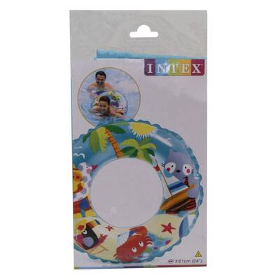 İntex 59242 Şeffaf Baskılı Simit 61 Cm - 8