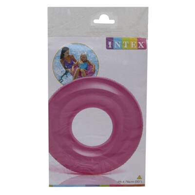 İntex 59260 Şeffaf Jumbo Şişme Simit 76 Cm - 3