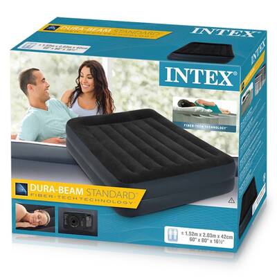 İntex 64124 Elektrikli Dura-Beam Çift Kişilik Şişme Yatak - 2