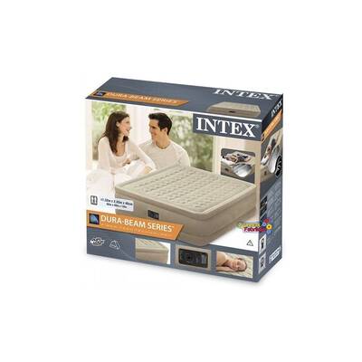 İntex 64458 Elektrikli Dura Beam Ultra Kadife Çift Kişilik Şişme Yatak - 5
