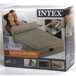 İntex 64460 Çift Kişilik Elelektirikli Dura-Beam Başlıklı Yatak - 1