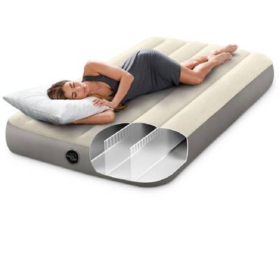 Intex 64707 Şisme Yatak Tek Kişilik Twin Deluxe - 1