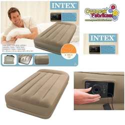 İntex 67742 Elektrikli Tek Kişilik Şişme Yatak - 1
