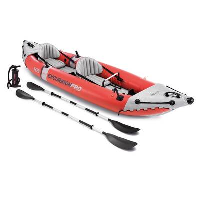İntex 68309 Excursion Pro Şişme Kano K2 384x94x46 Cm - 2