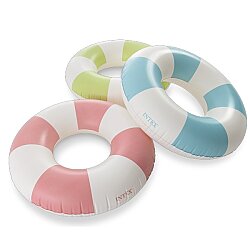 Intex Coastal Cabana Çizgili Şişme Simit 91 Cm - İntex
