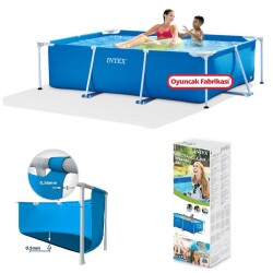 İntex Dikdörtgen Prefabrik Aile Havuzu 220x150x60 Cm Intex-28270 - İntex
